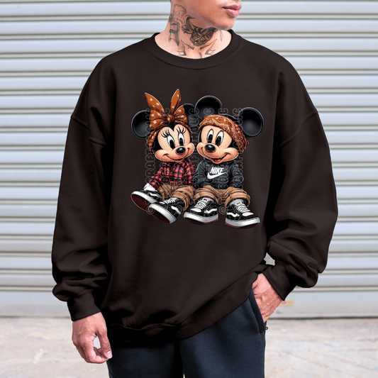 M&M Brown Love Sweater | Unisex & Youth