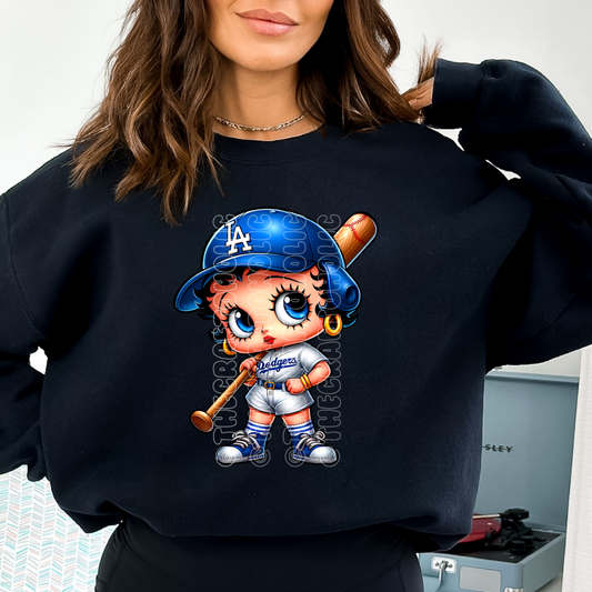 Betty B Baseball Sweater | Unisex & Youth