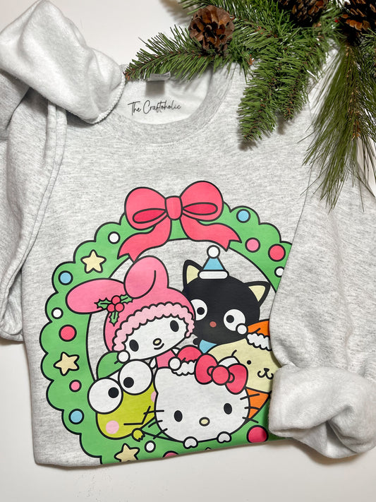 Kawaii Wreath | Christmas | Sweater