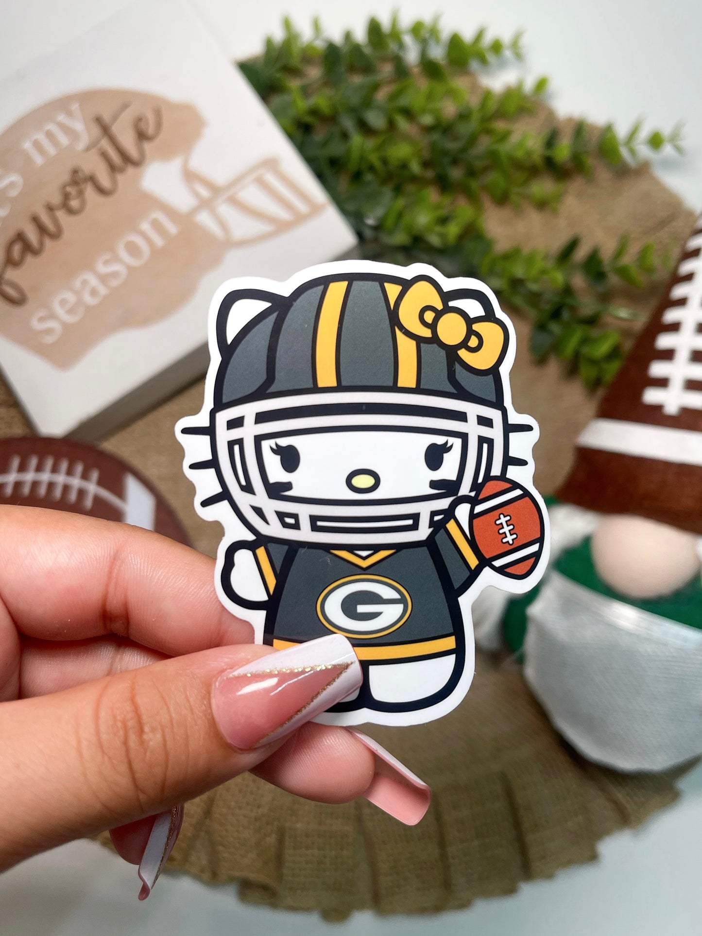 Kawaii Football Stickers