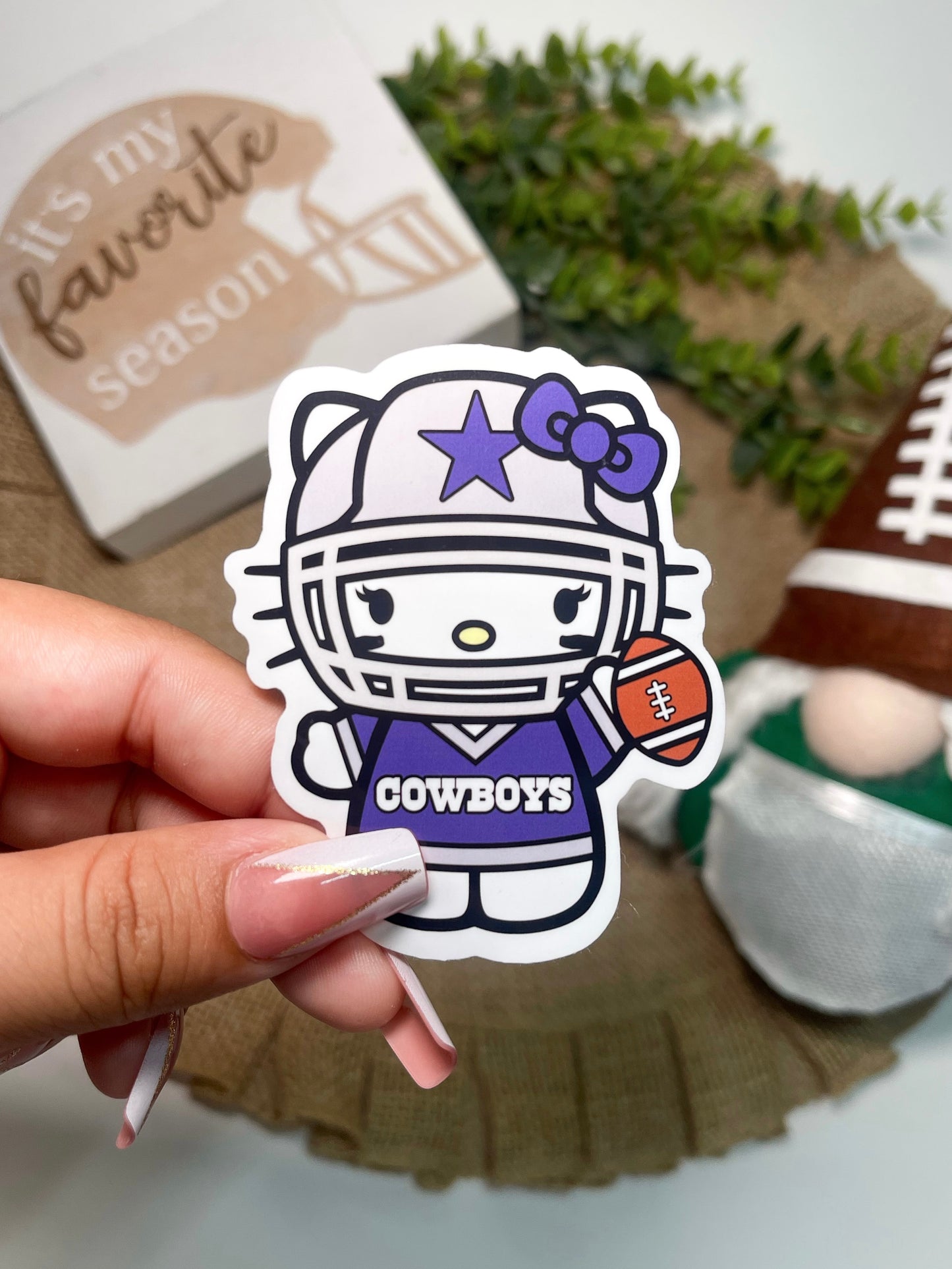 Kawaii Football Stickers