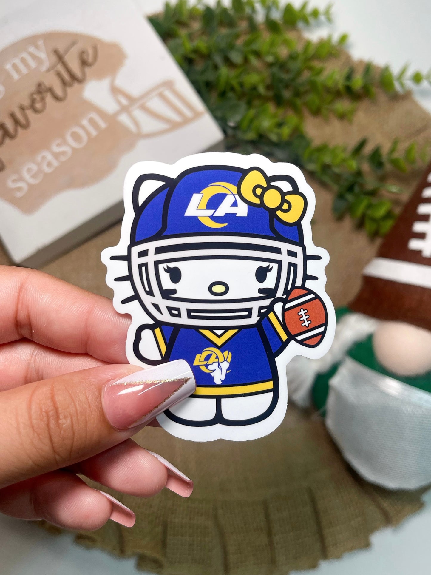 Kawaii Football Stickers