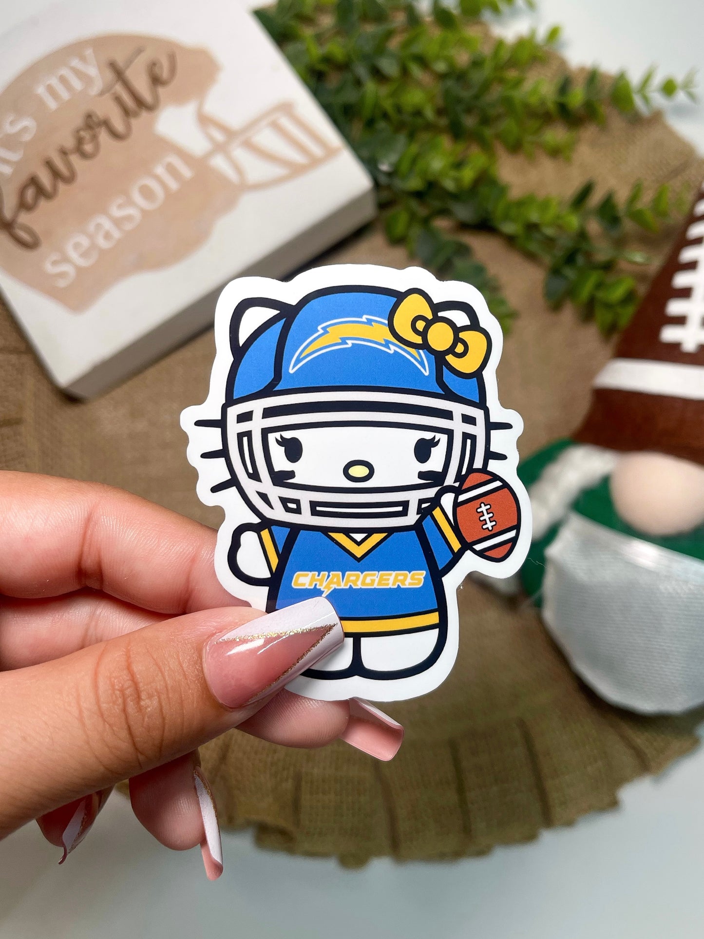 Kawaii Football Stickers