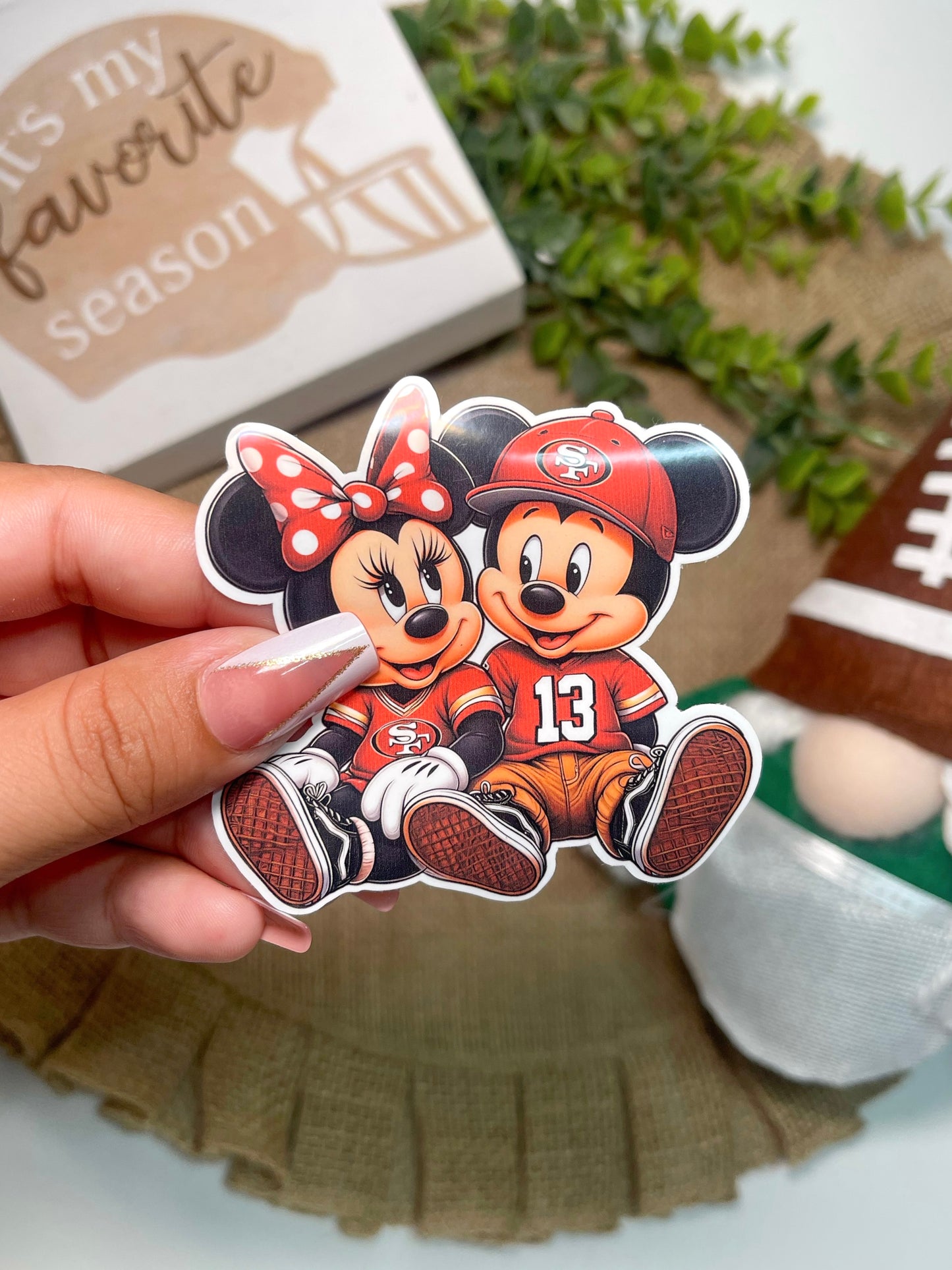 Kawaii Football Stickers