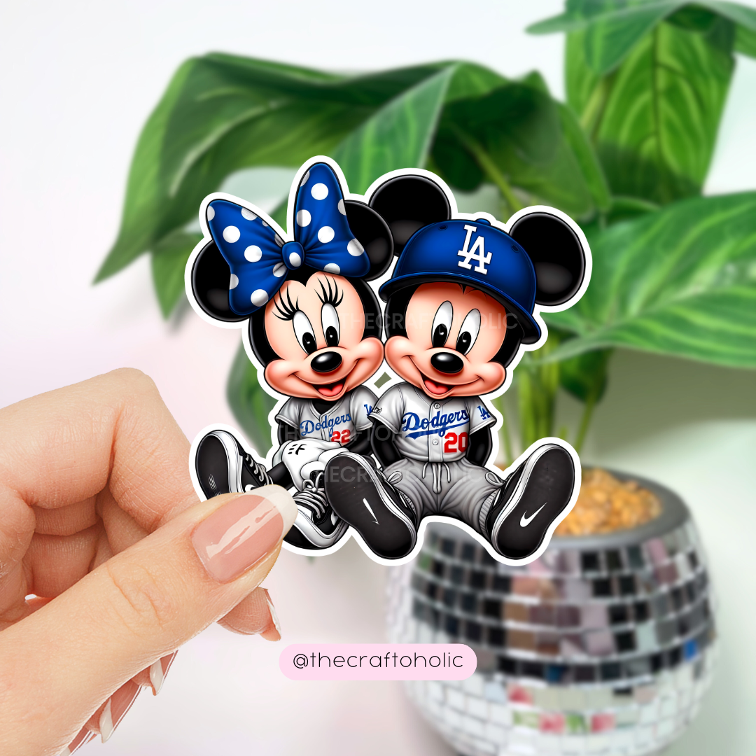 M&M Baseball Sticker