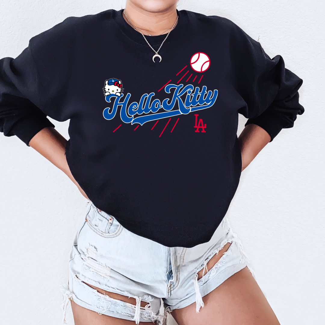 HK Baseball Crewneck