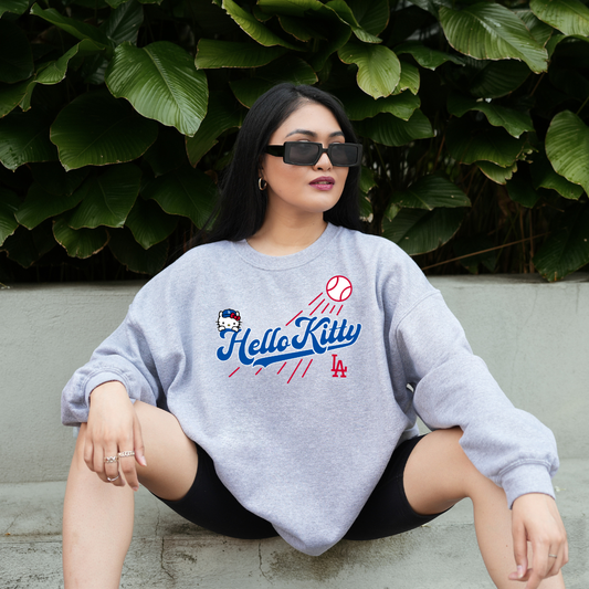 HK Baseball Crewneck
