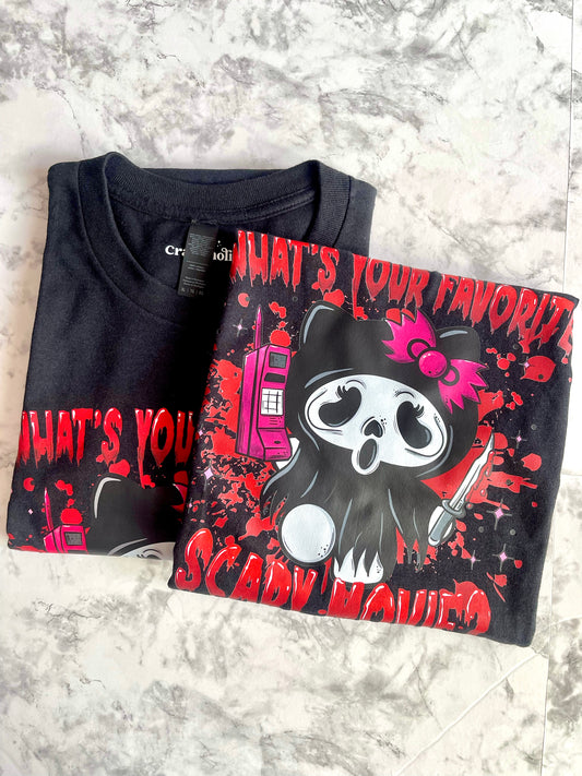 What's Your Fave Scary Movie Shirt